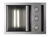Tastic Neo Single - Bathroom Heater, Exhaust Fan & Light - Silver