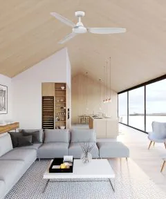 Aeroflow Winglide 132cm (52”) AC Ceiling Fan White