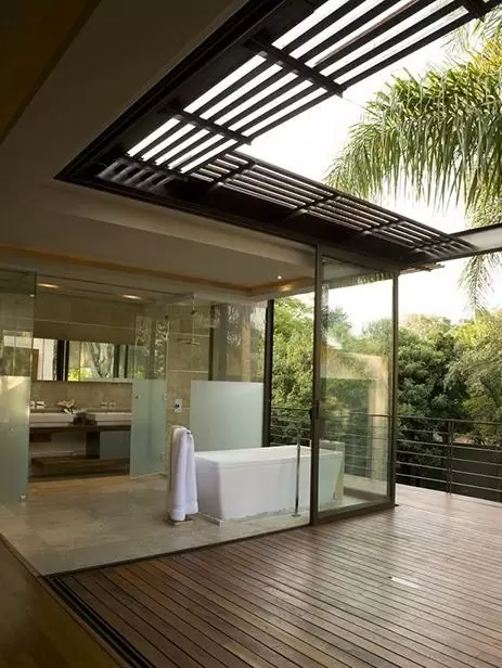 Open Plan Bathrooms